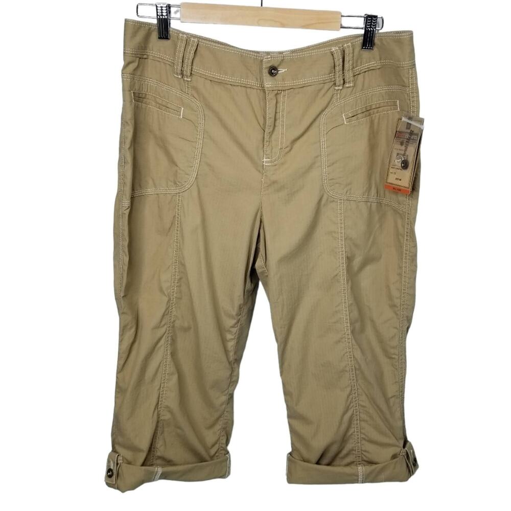 Ruff Hewn Hiking Pants 12 Well Worn Ripstop in Ruff Chestnut NWT - Picture 7 of 7